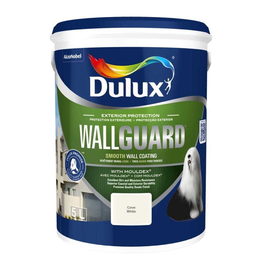 Dulux Wallguard Cove White 20L