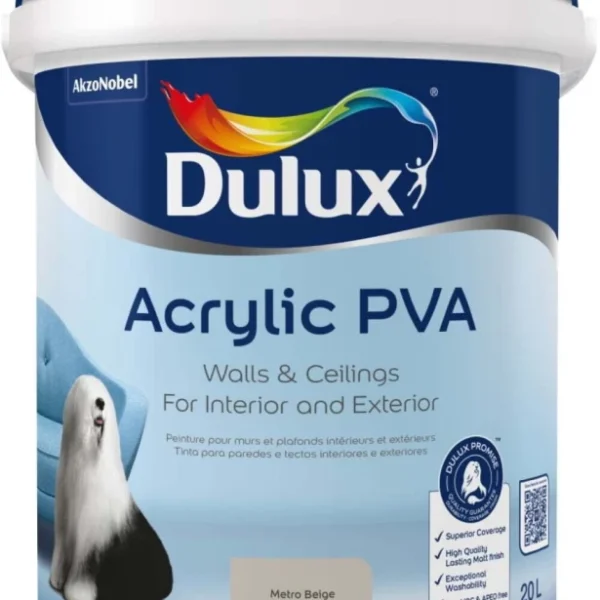 Dulux Acrylic Metro Beige 20L