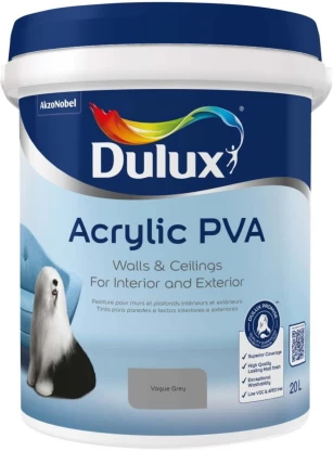 Dulux Acrylic Vogue Grey 20L