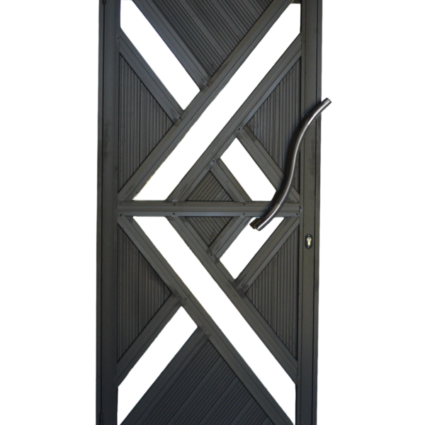 Aluminium Door 900 Flag with Stainless Steel Handle
