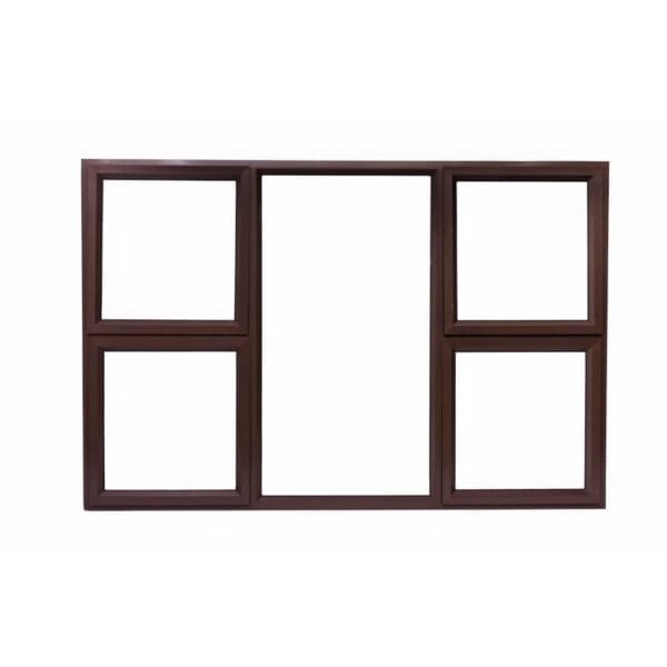 Aluminium Window NC4 Bronze 900 x 1480mm