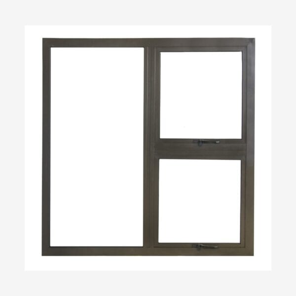 Aluminium Window NC2 Bronze 900 x 990mm