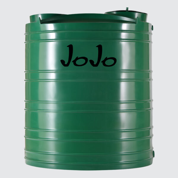 JoJo Water Tank 2400L vertical UV-stabilised water storage tank for residential and commercial use